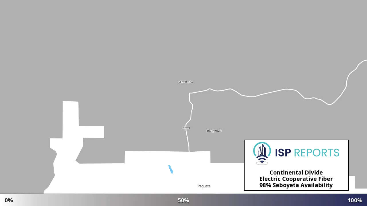 Seboyeta, NM map of internet availability