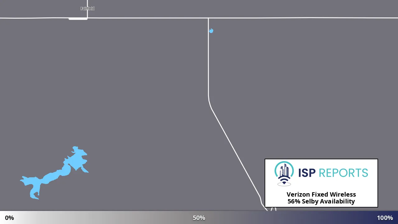 Selby, ID map of internet availability