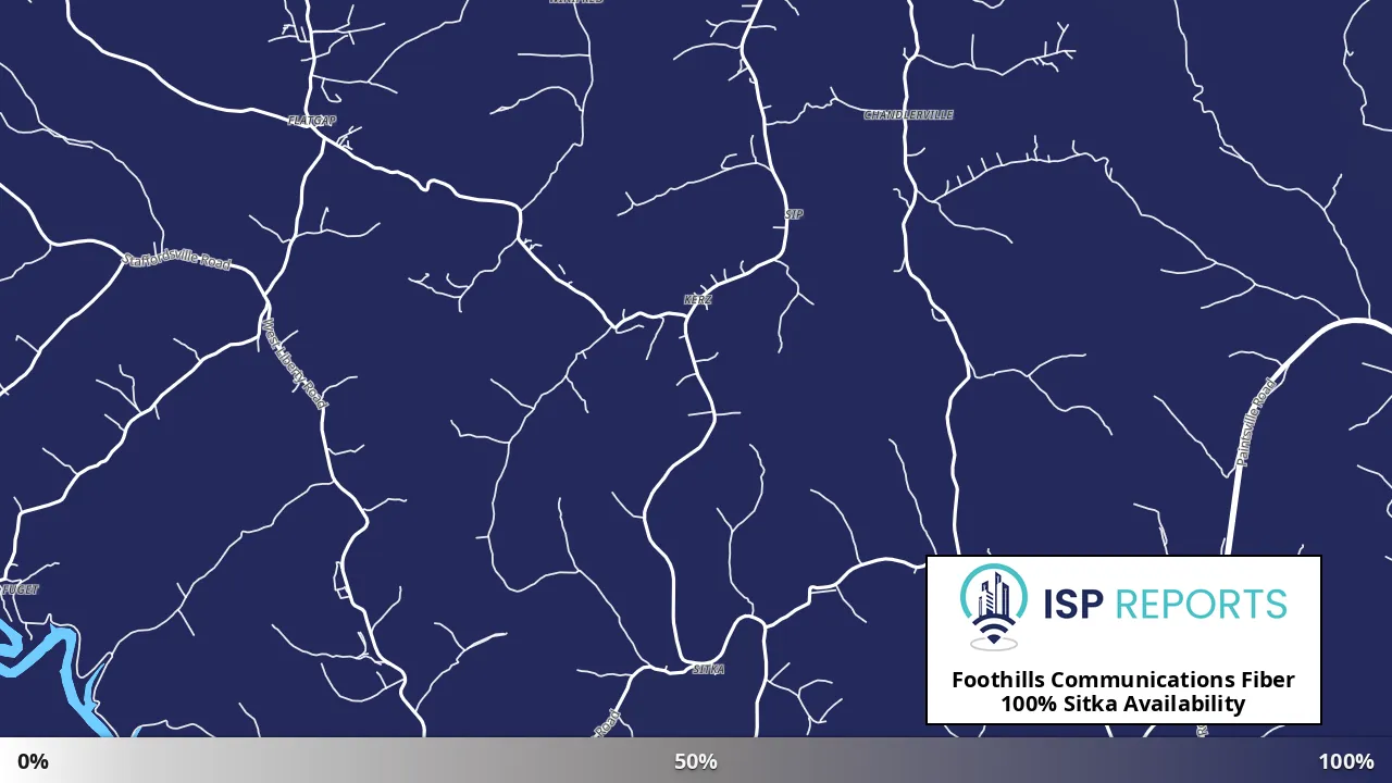 Sitka, KY map of internet availability