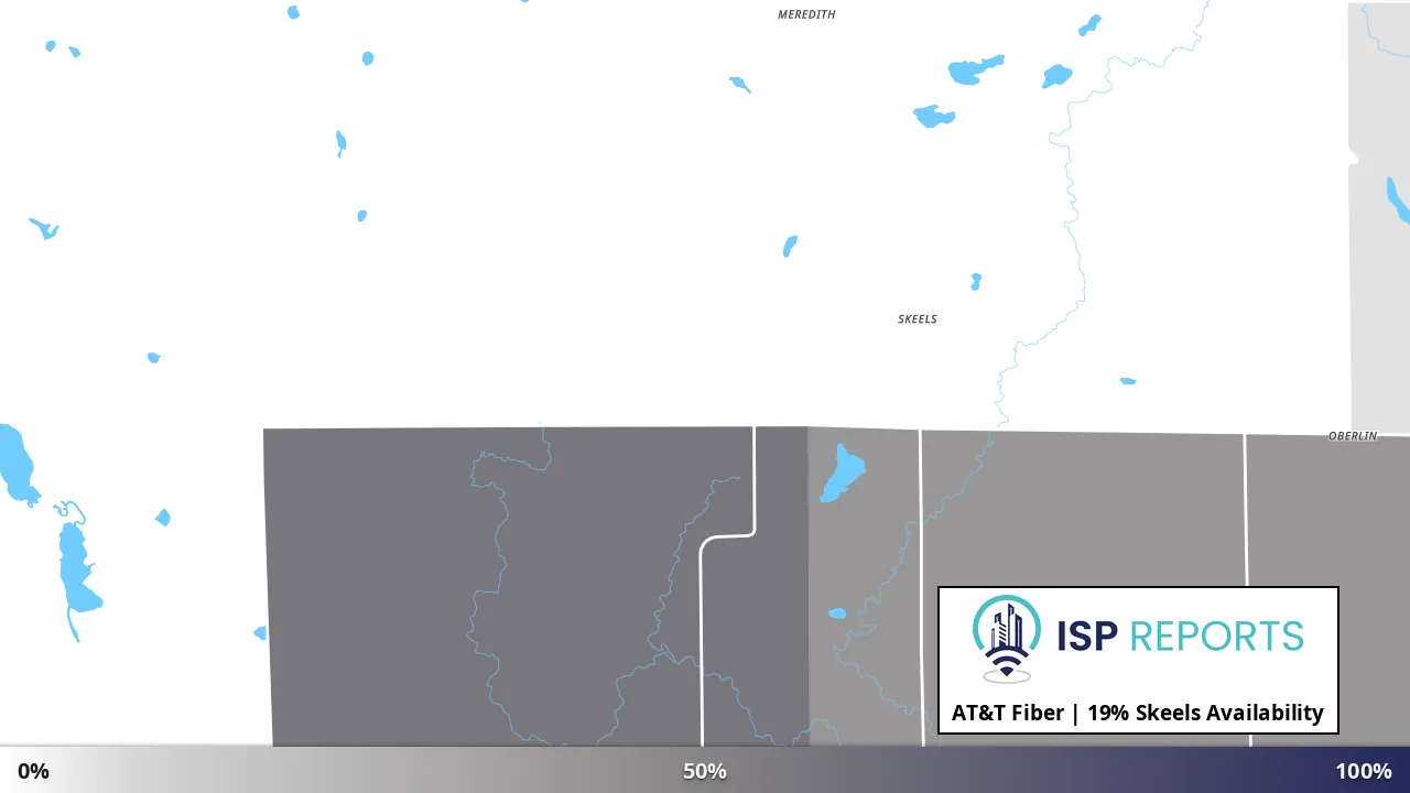 Skeels, MI map of internet availability