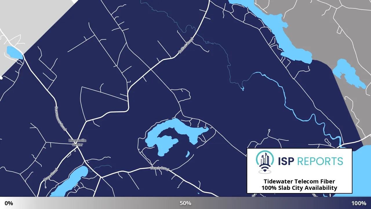 Slab City, ME map of internet availability