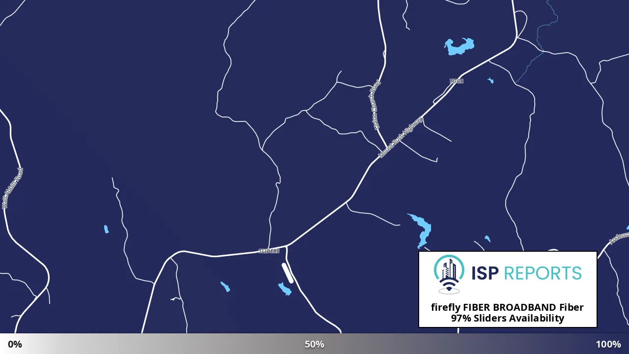 Sliders, VA map of internet availability