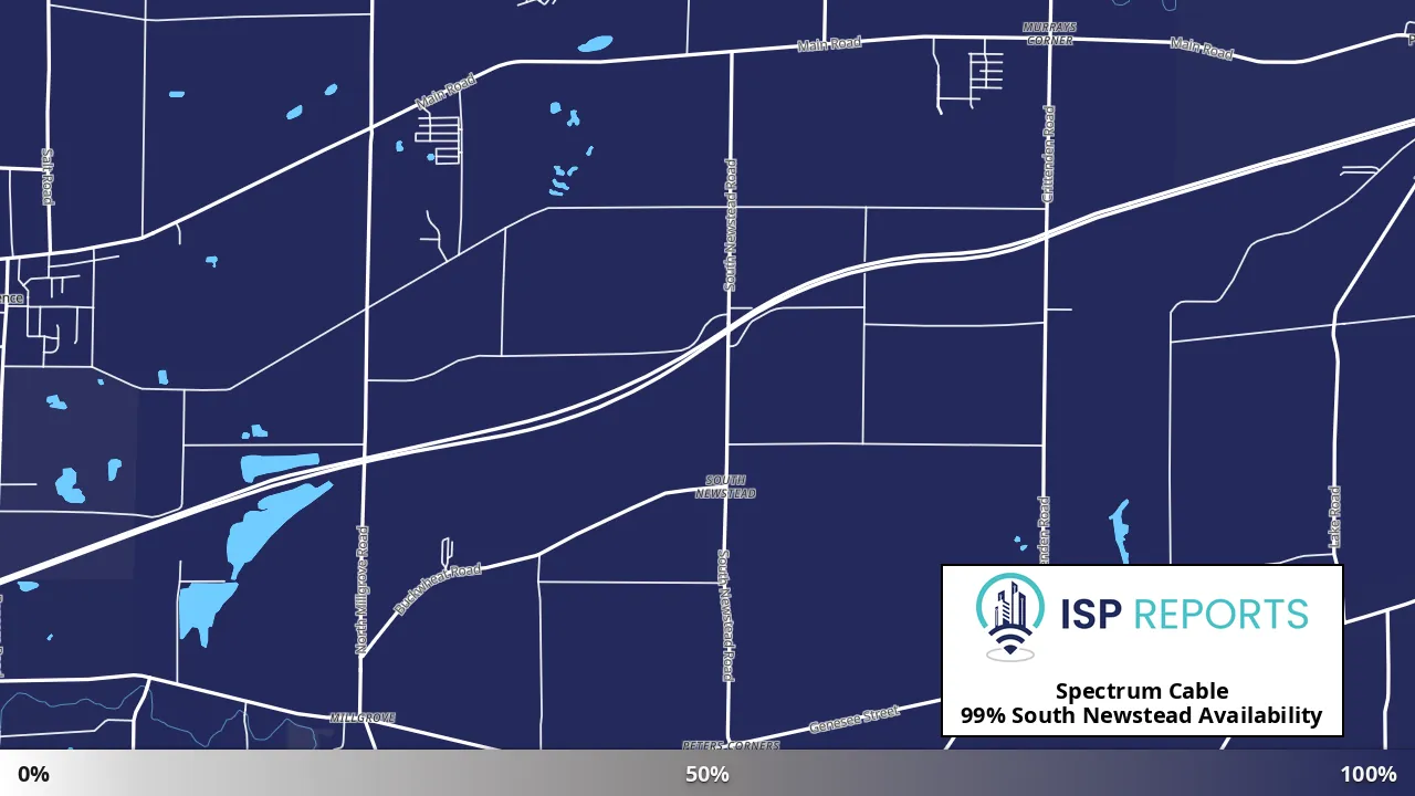 South Newstead, NY map of internet availability