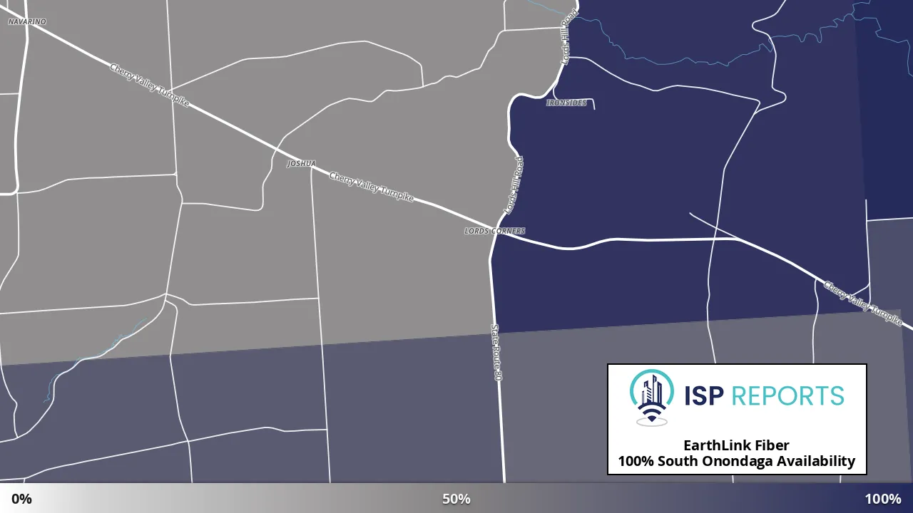 South Onondaga, NY map of internet availability