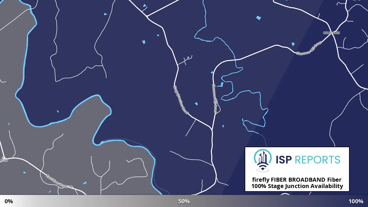 Stage Junction, VA map of internet availability