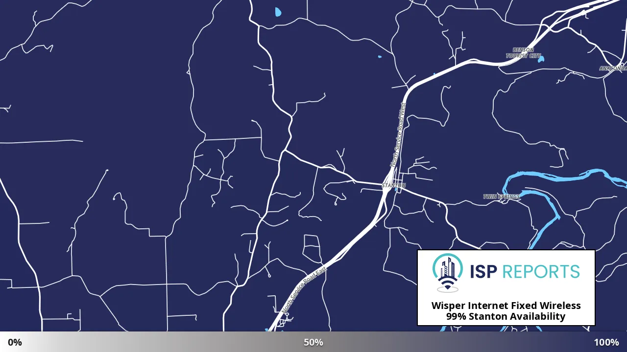 Stanton, MO map of internet availability