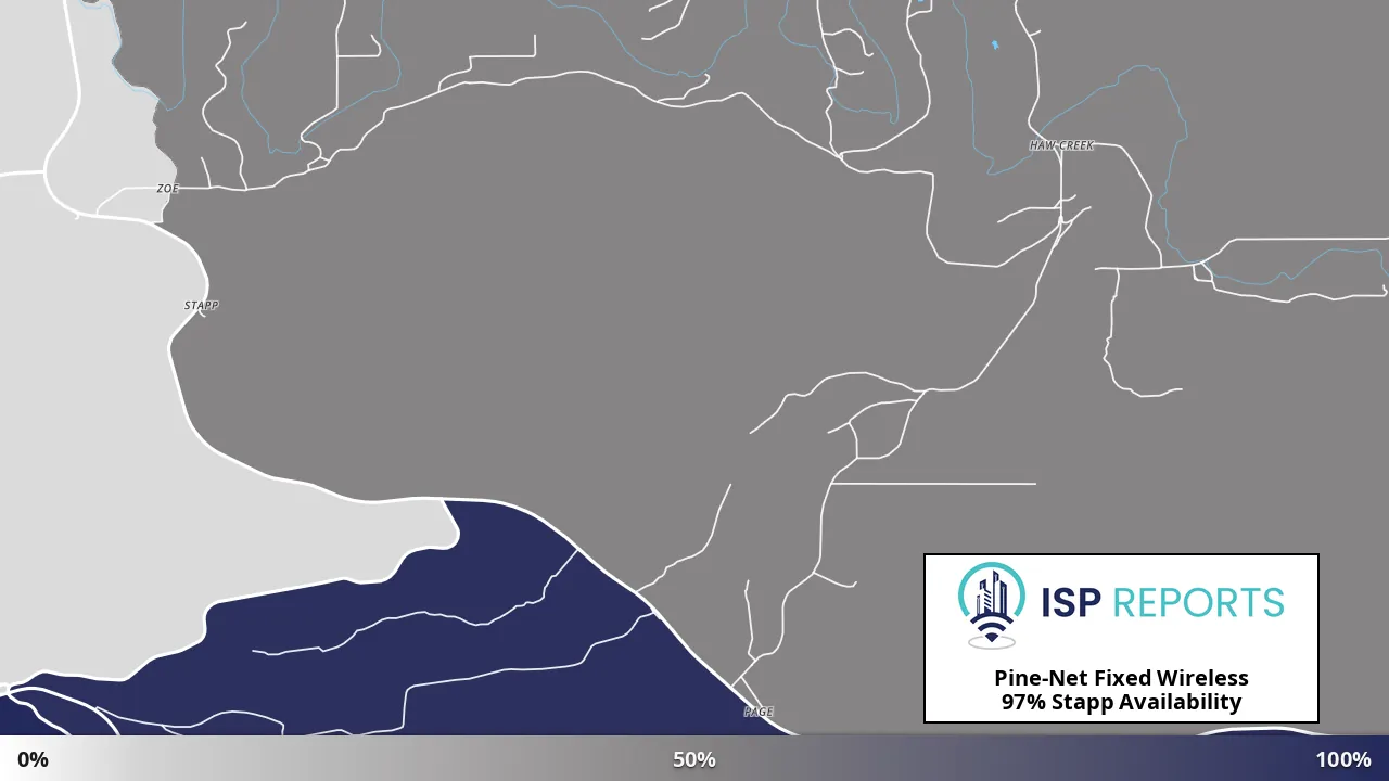 Stapp, OK map of internet availability