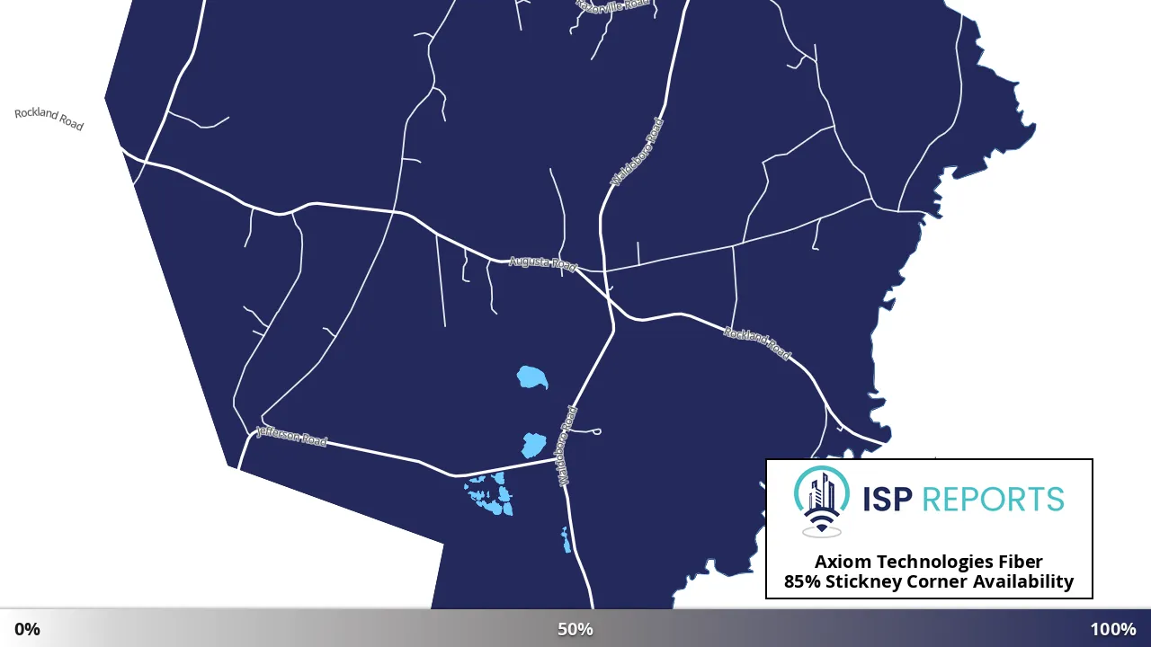 Stickney Corner, ME map of internet availability