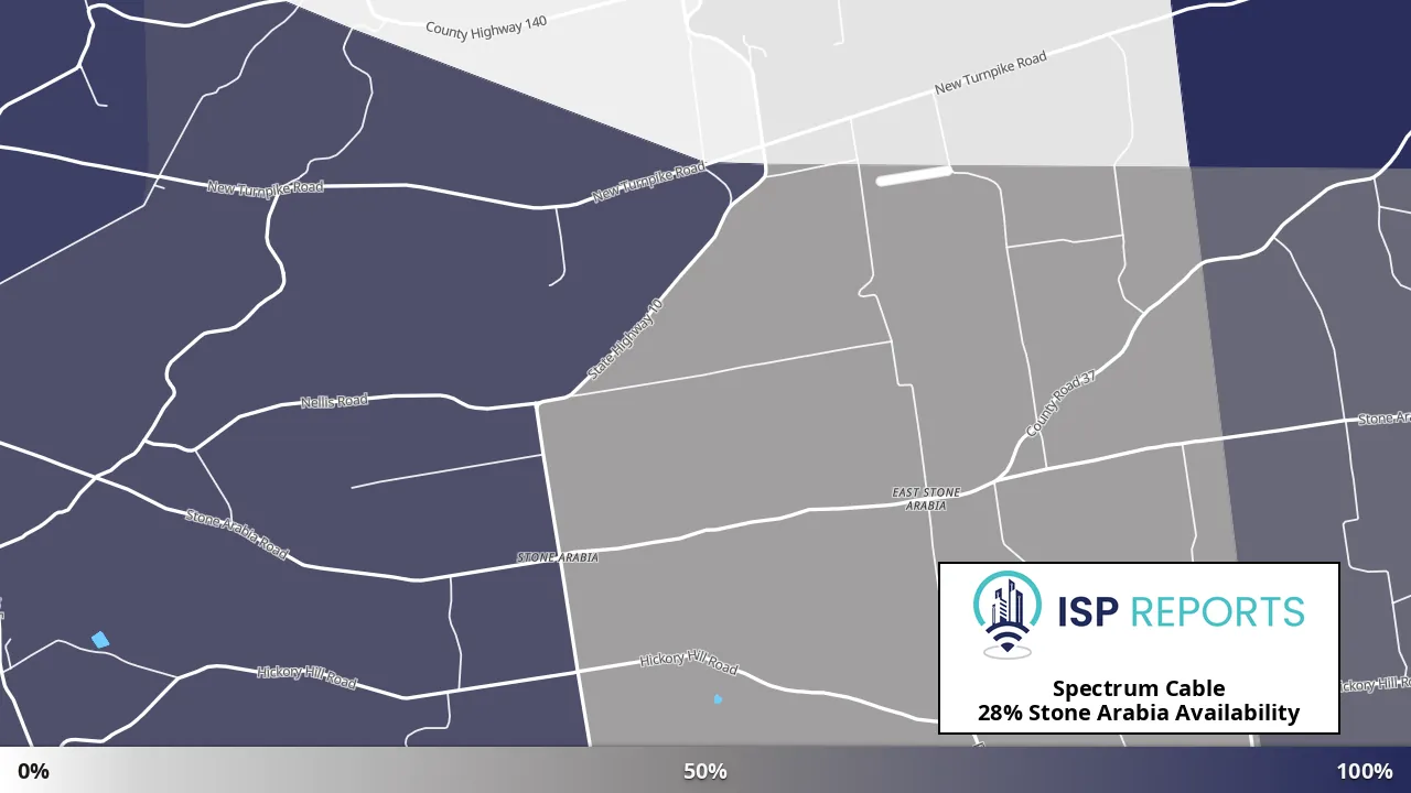 Stone Arabia, NY map of internet availability