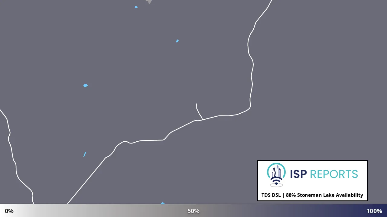 Stoneman Lake, AZ map of internet availability