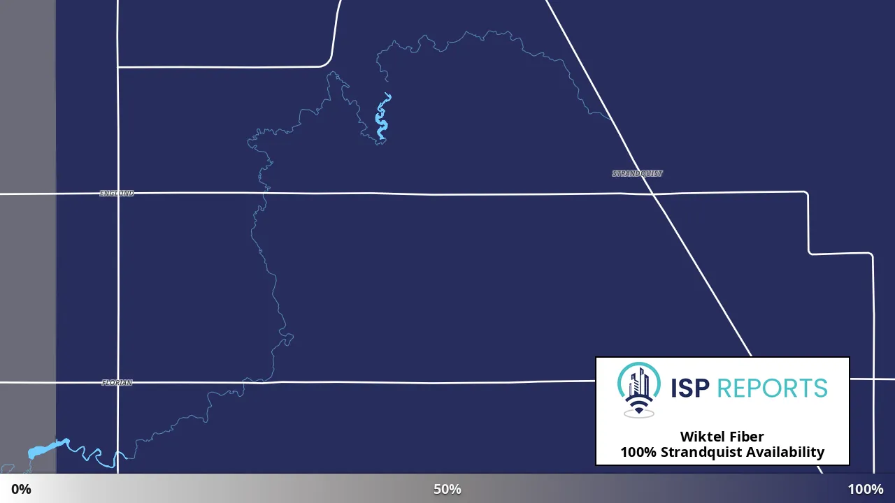 Strandquist, MN map of internet availability
