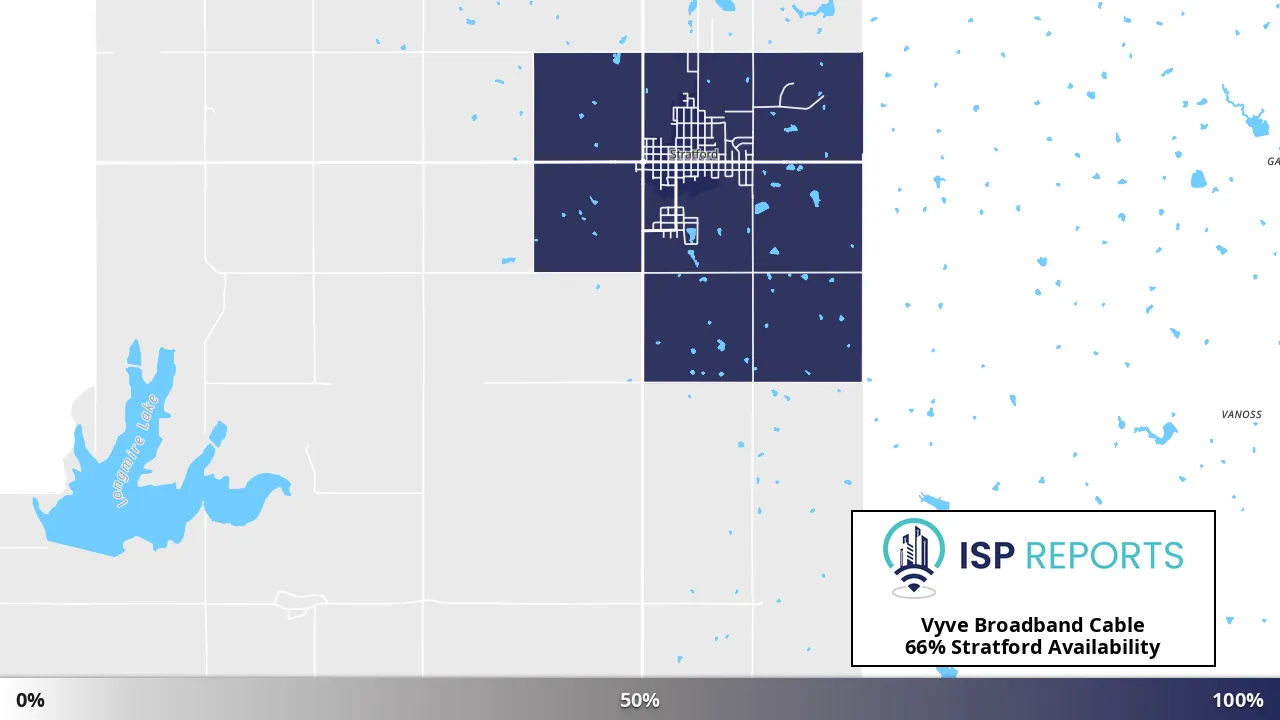 Stratford, OK map of internet availability