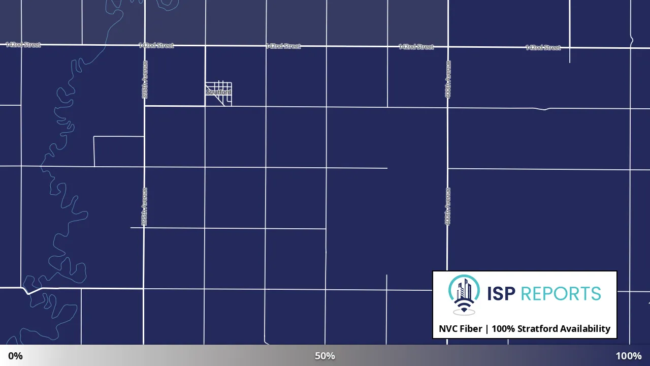 Stratford, SD map of internet availability