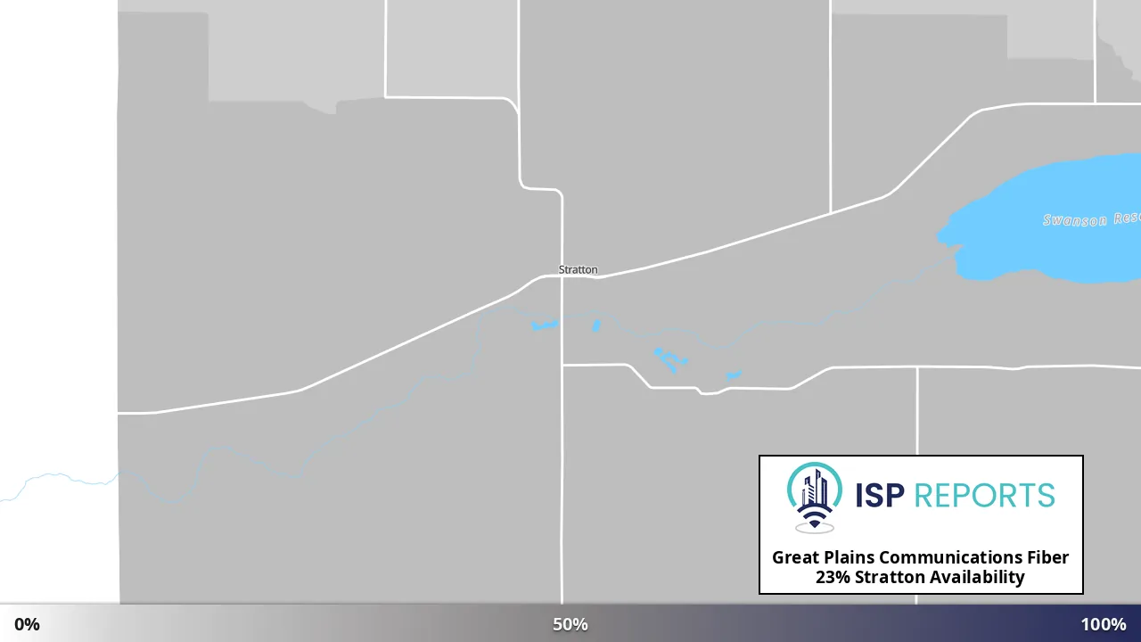 Stratton, NE map of internet availability