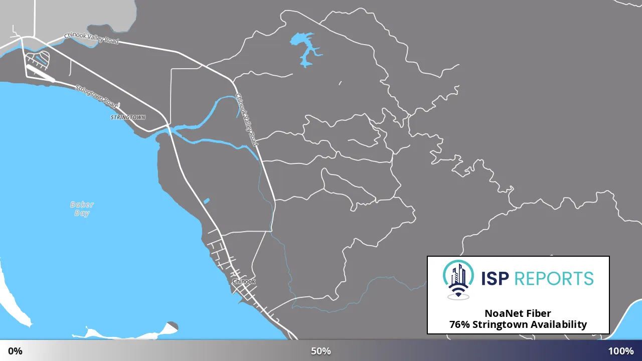 Stringtown, WA map of internet availability