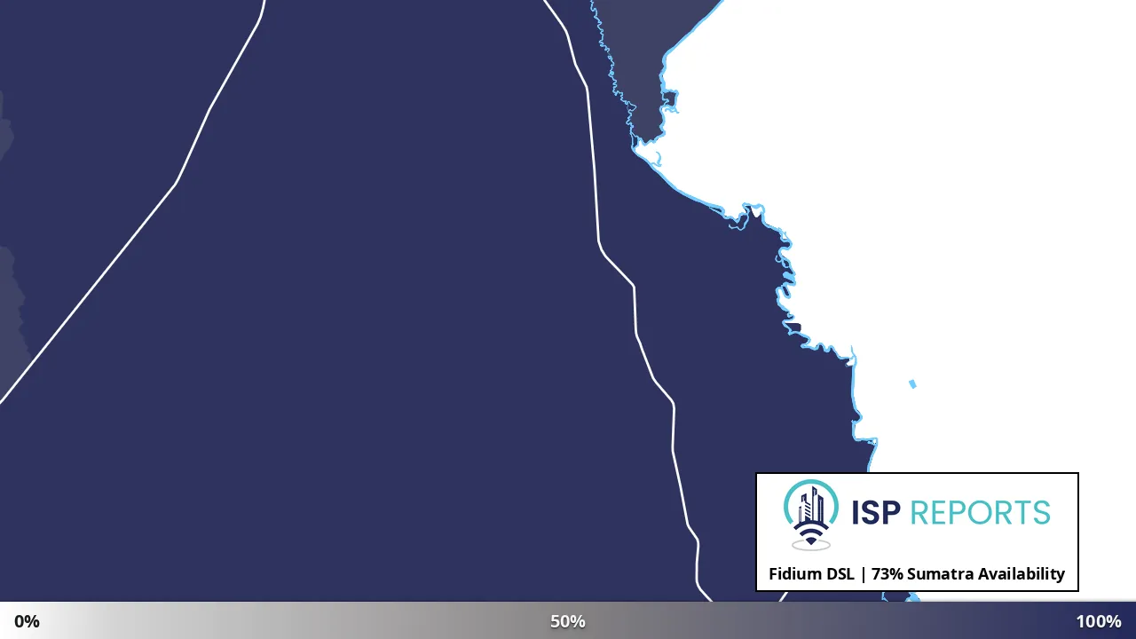 Sumatra, FL map of internet availability