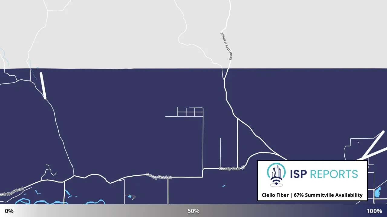 Summitville, CO map of internet availability
