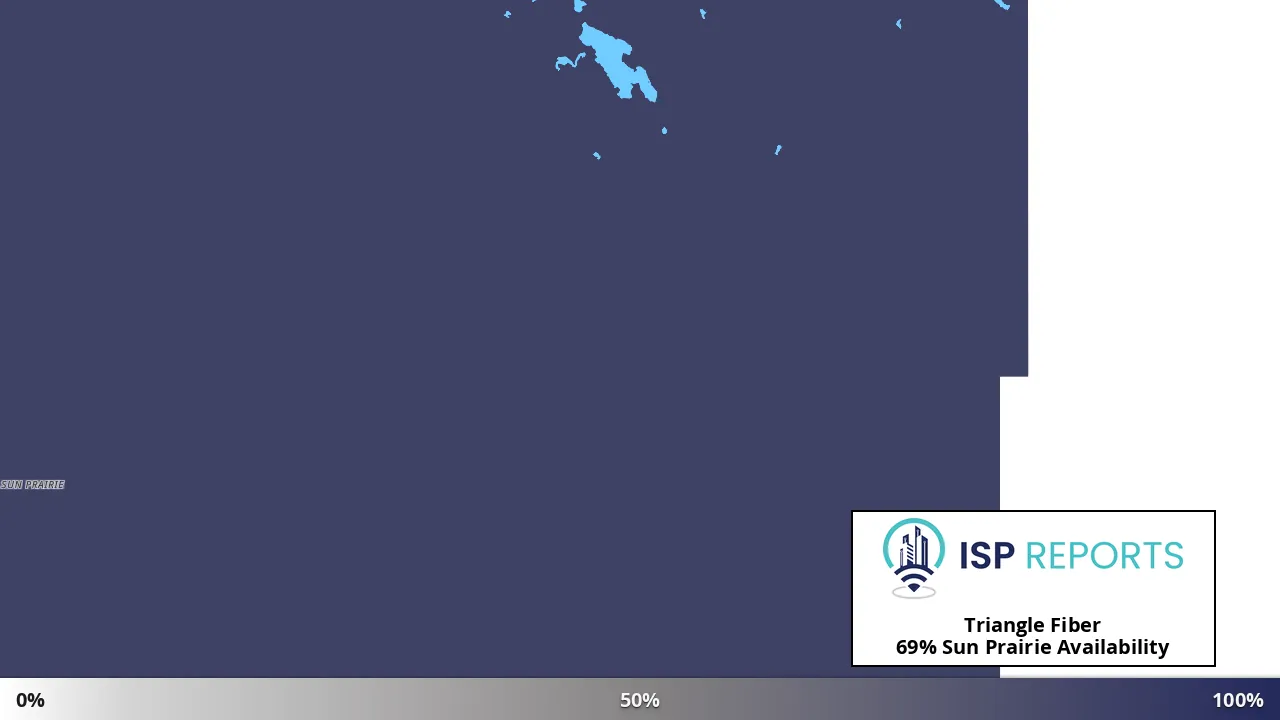 Sun Prairie, MT map of internet availability