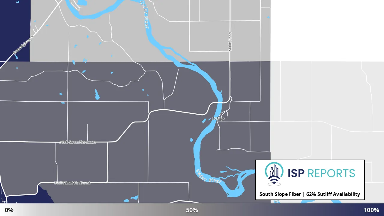 Sutliff, IA map of internet availability