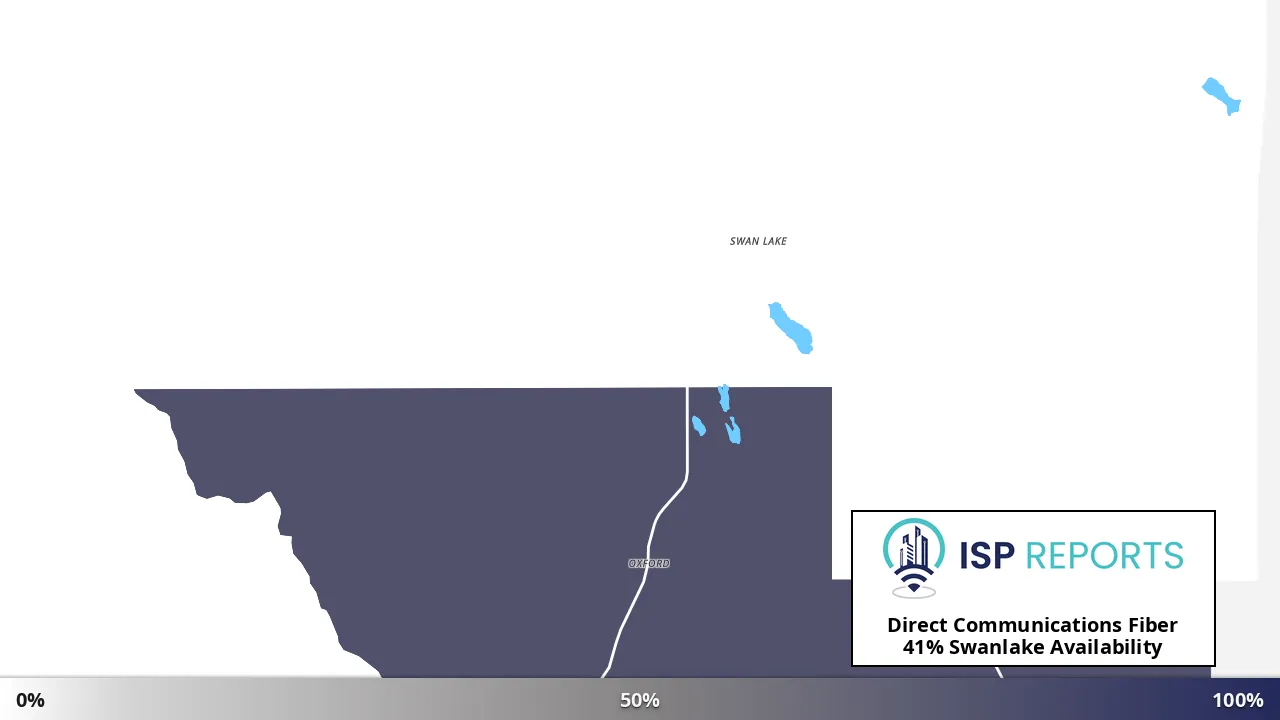 Swanlake, ID map of internet availability