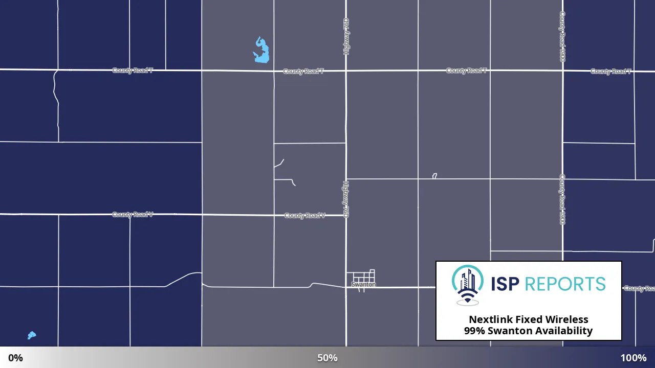 Swanton, NE map of internet availability