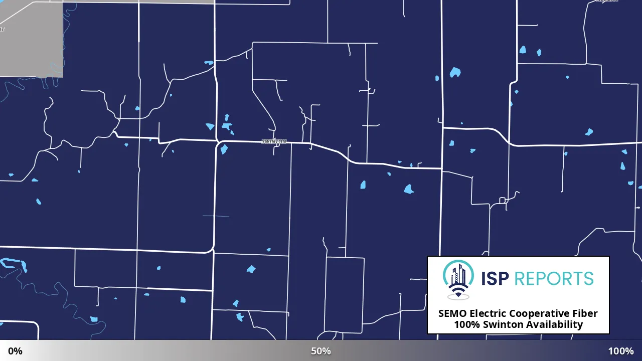 Swinton, MO map of internet availability