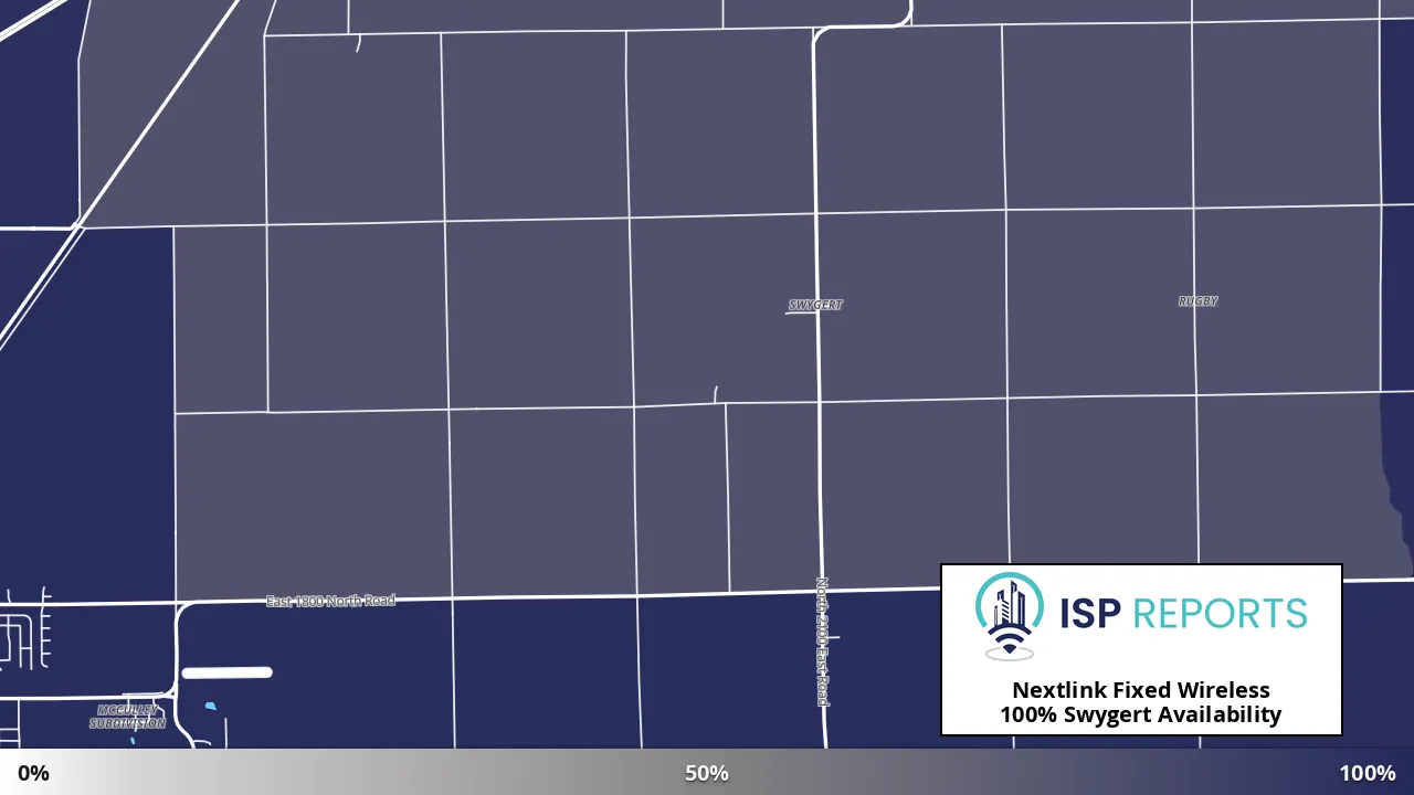 Swygert, IL map of internet availability