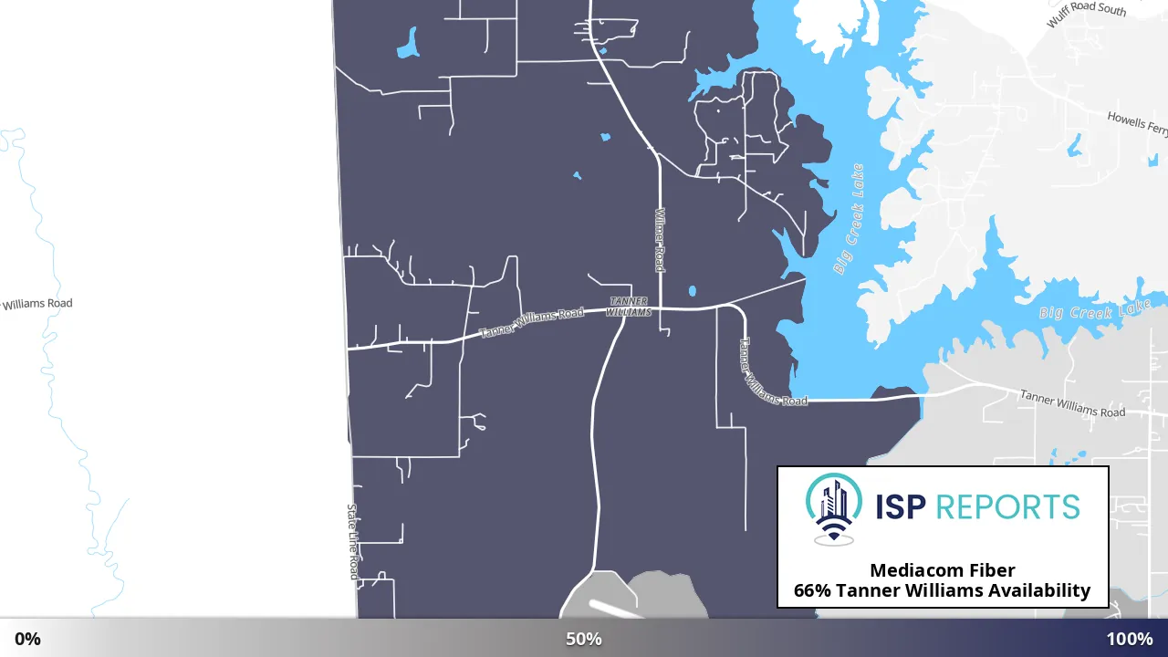 Tanner Williams, AL map of internet availability