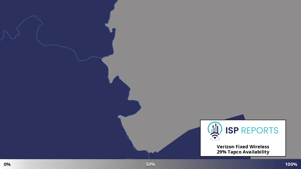 Tapco, AZ map of internet availability