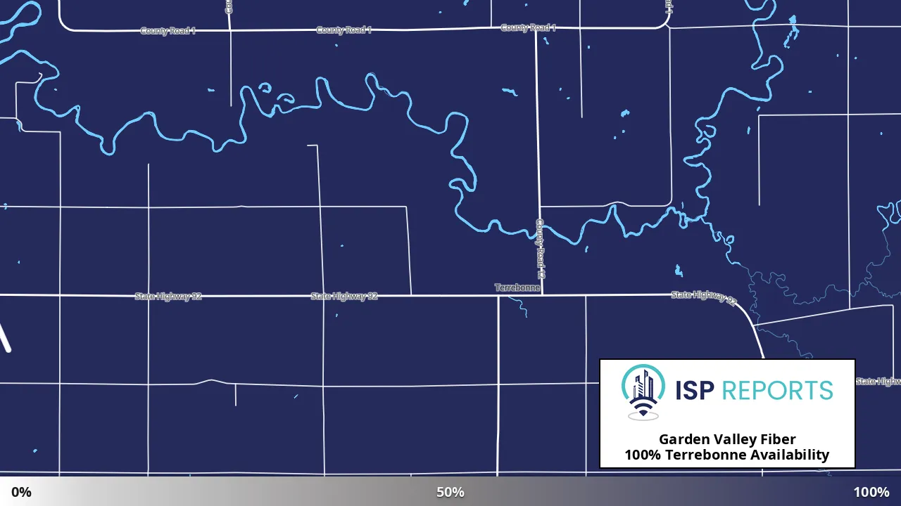 Terrebonne, MN map of internet availability