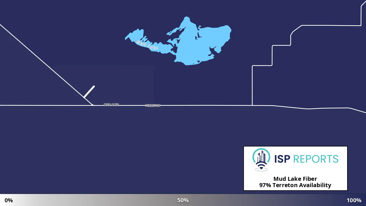 Terreton, ID map of internet availability