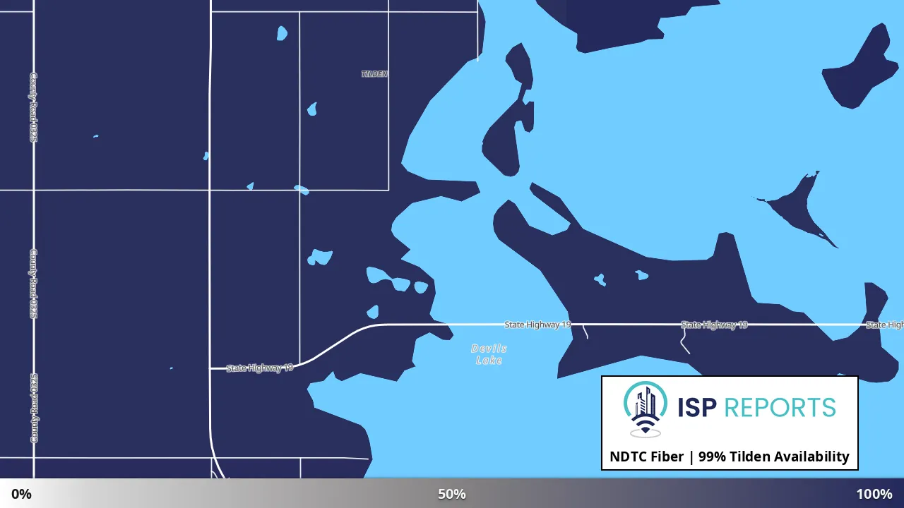 Tilden, ND map of internet availability