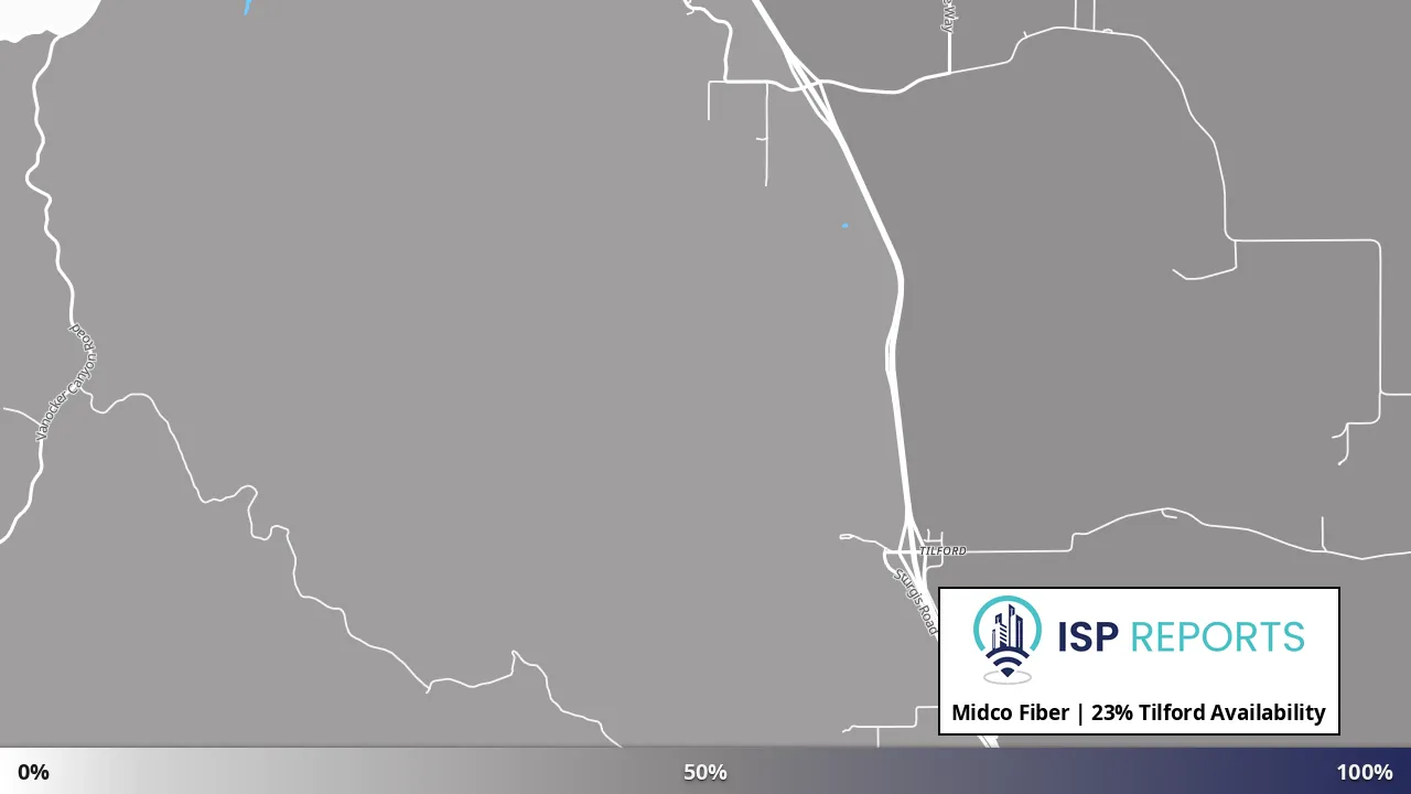 Tilford, SD map of internet availability