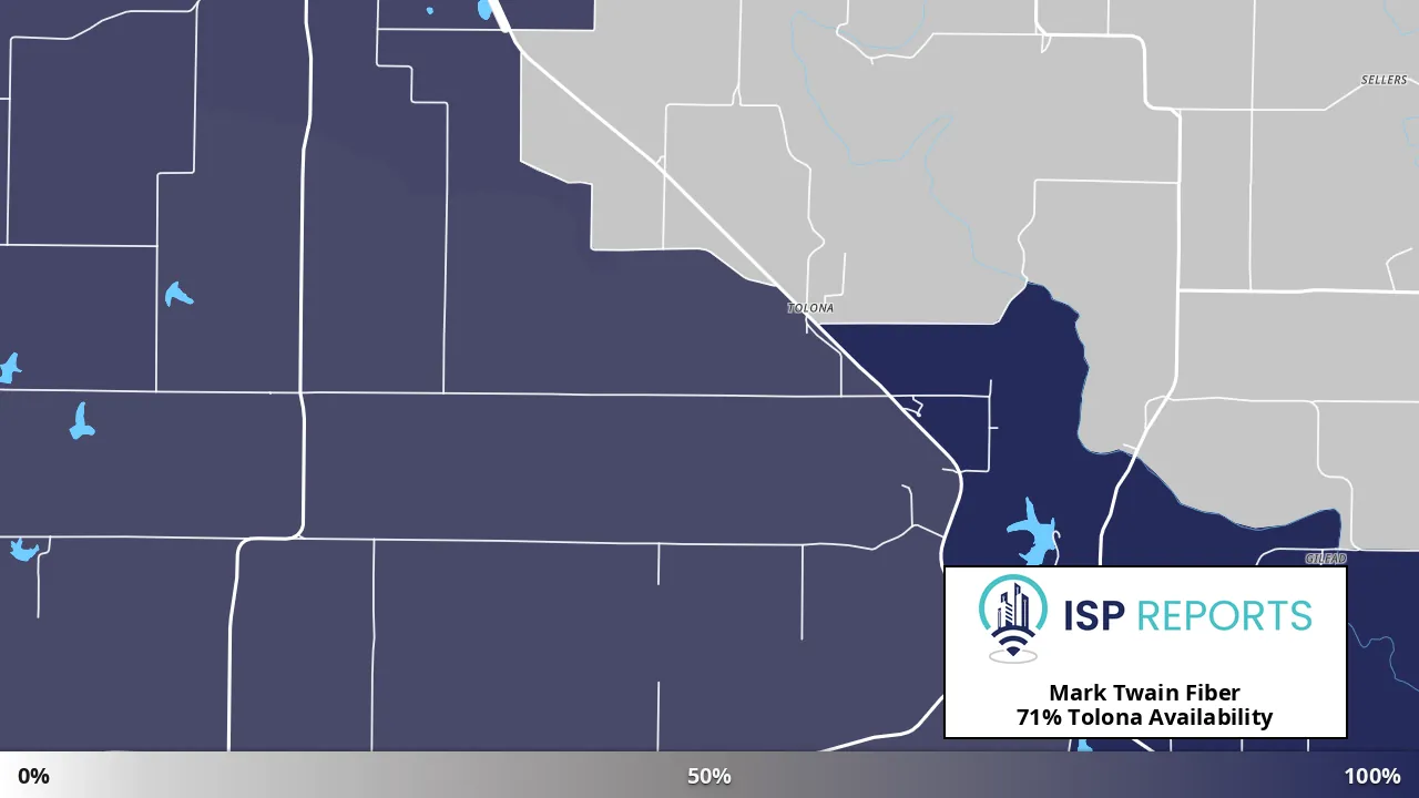 Tolona, MO map of internet availability