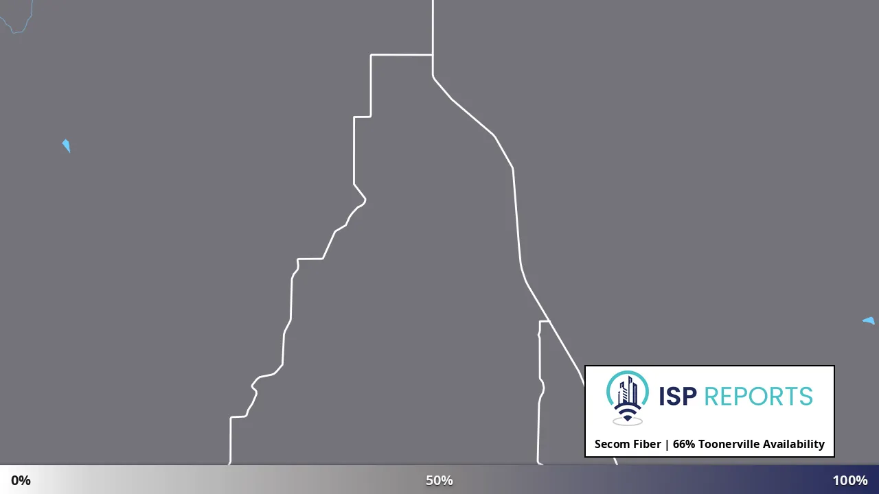 Toonerville, CO map of internet availability