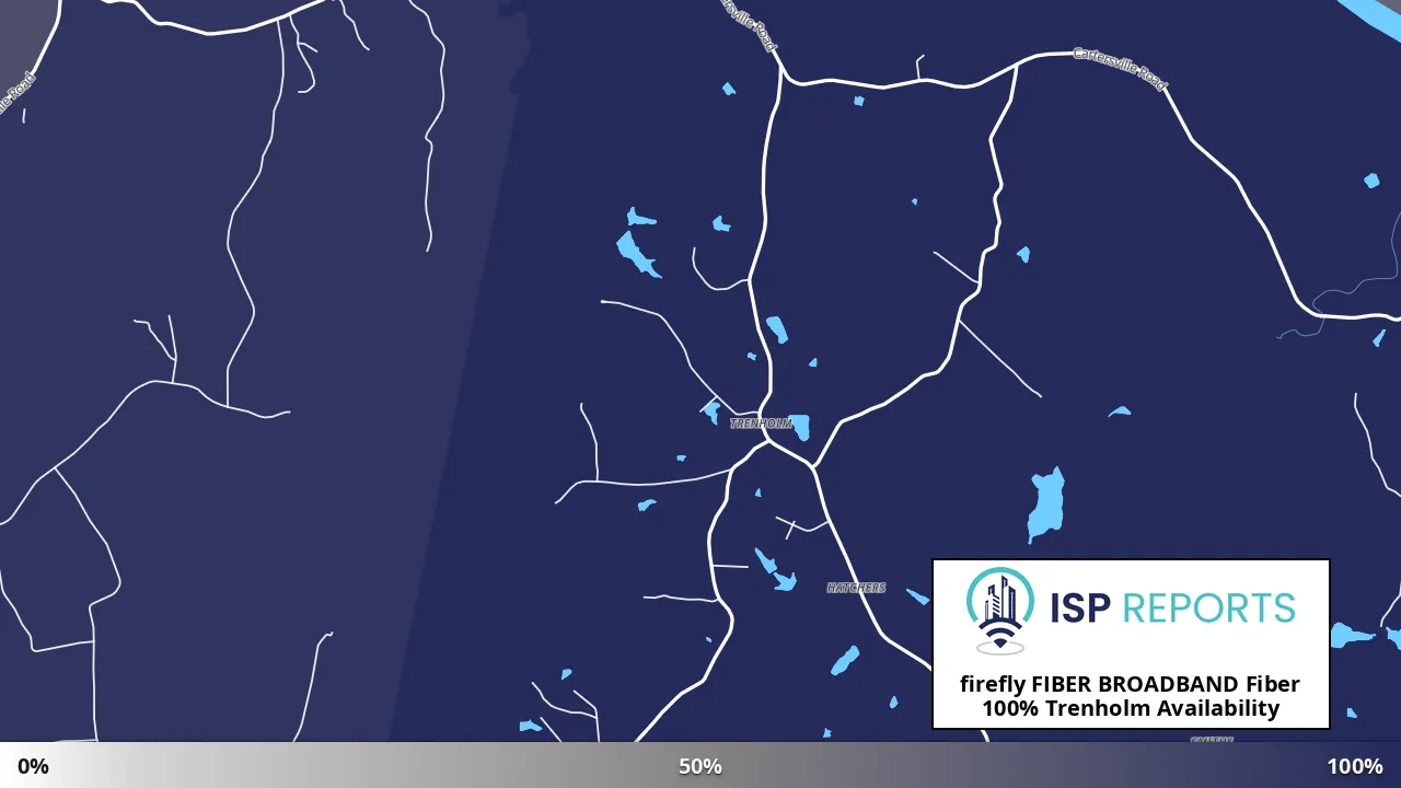 Trenholm, VA map of internet availability