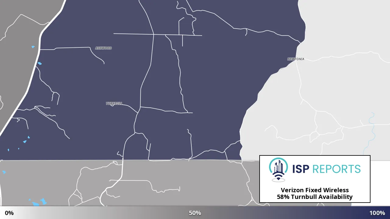 Turnbull, MS map of internet availability