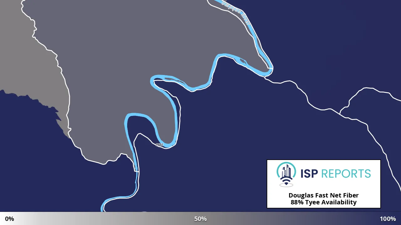 Tyee, OR map of internet availability