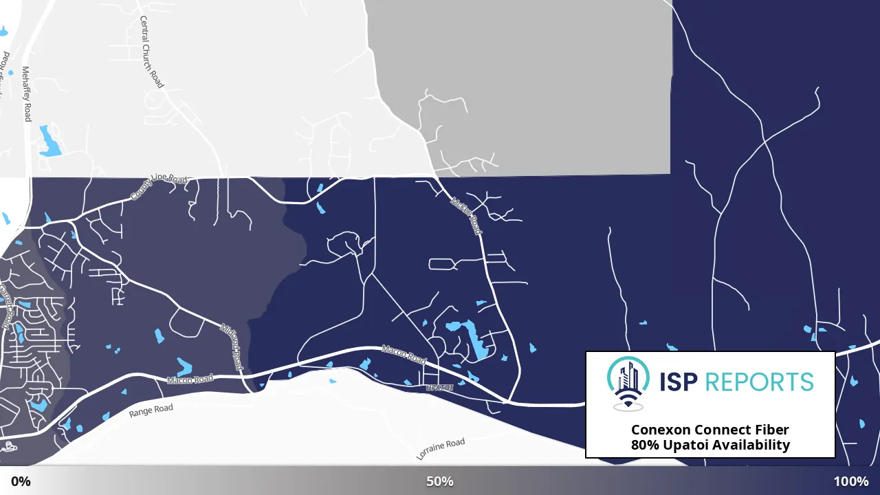 Upatoi, GA map of internet availability