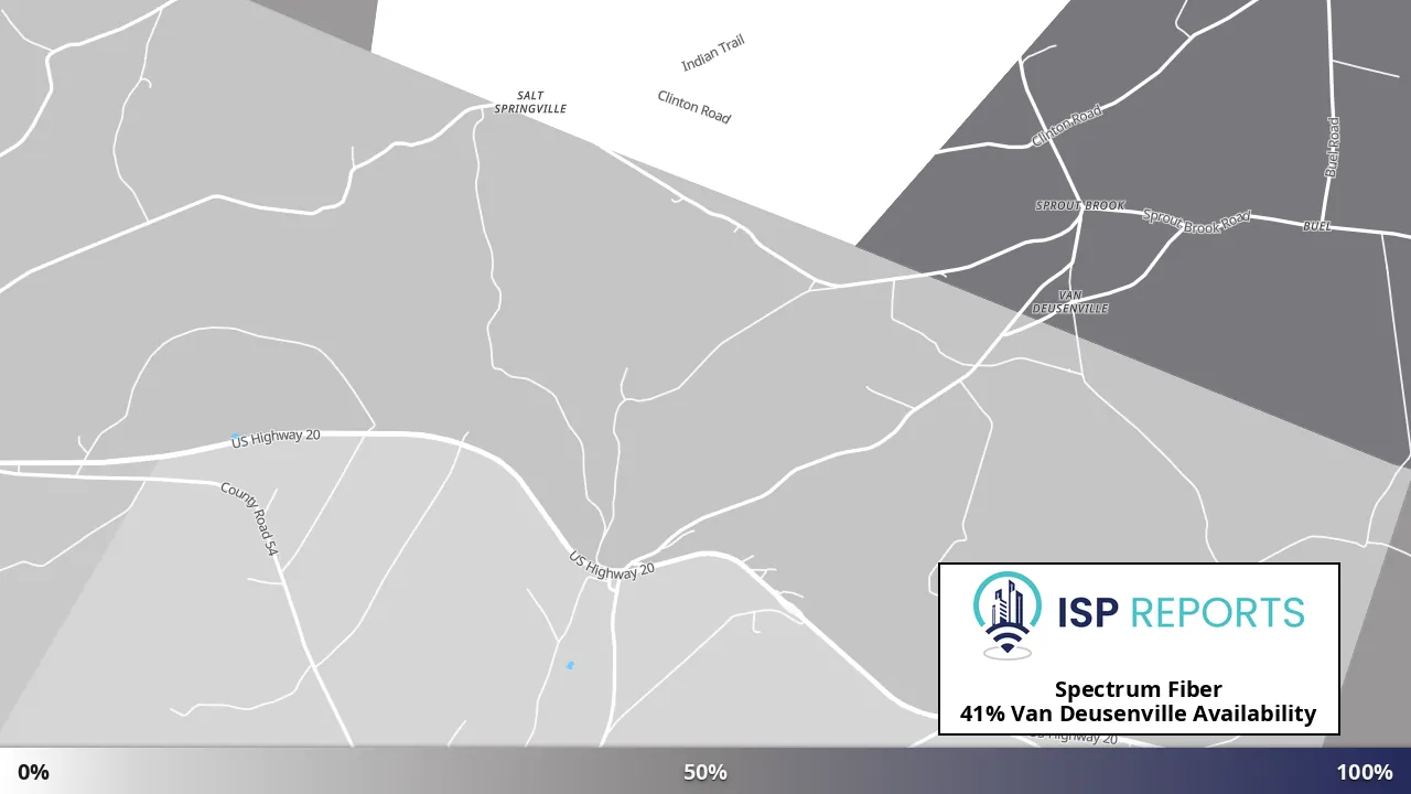 Van Deusenville, NY map of internet availability