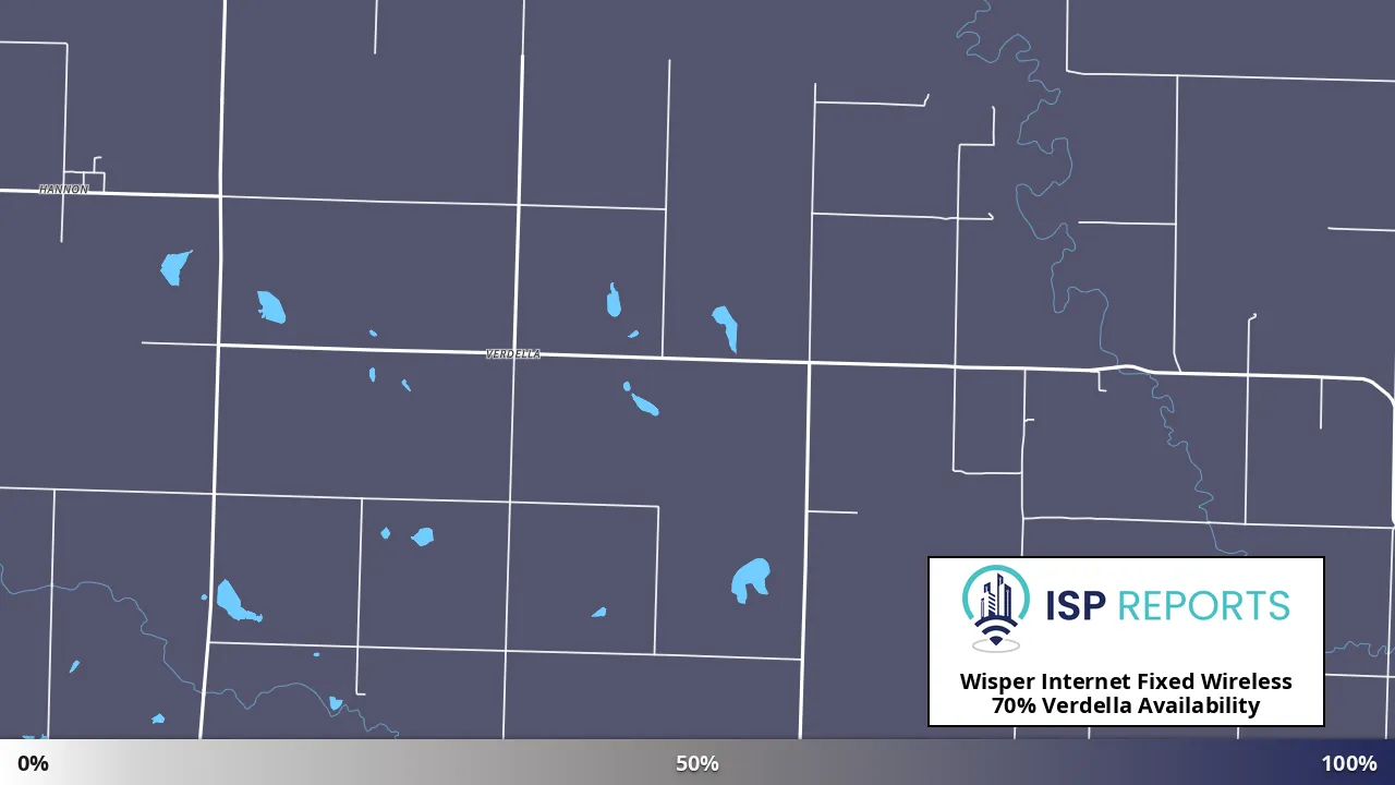 Verdella, MO map of internet availability
