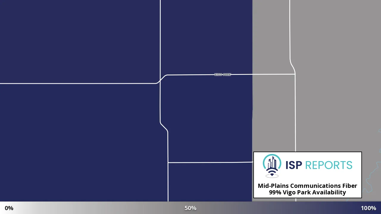 Vigo Park, TX map of internet availability