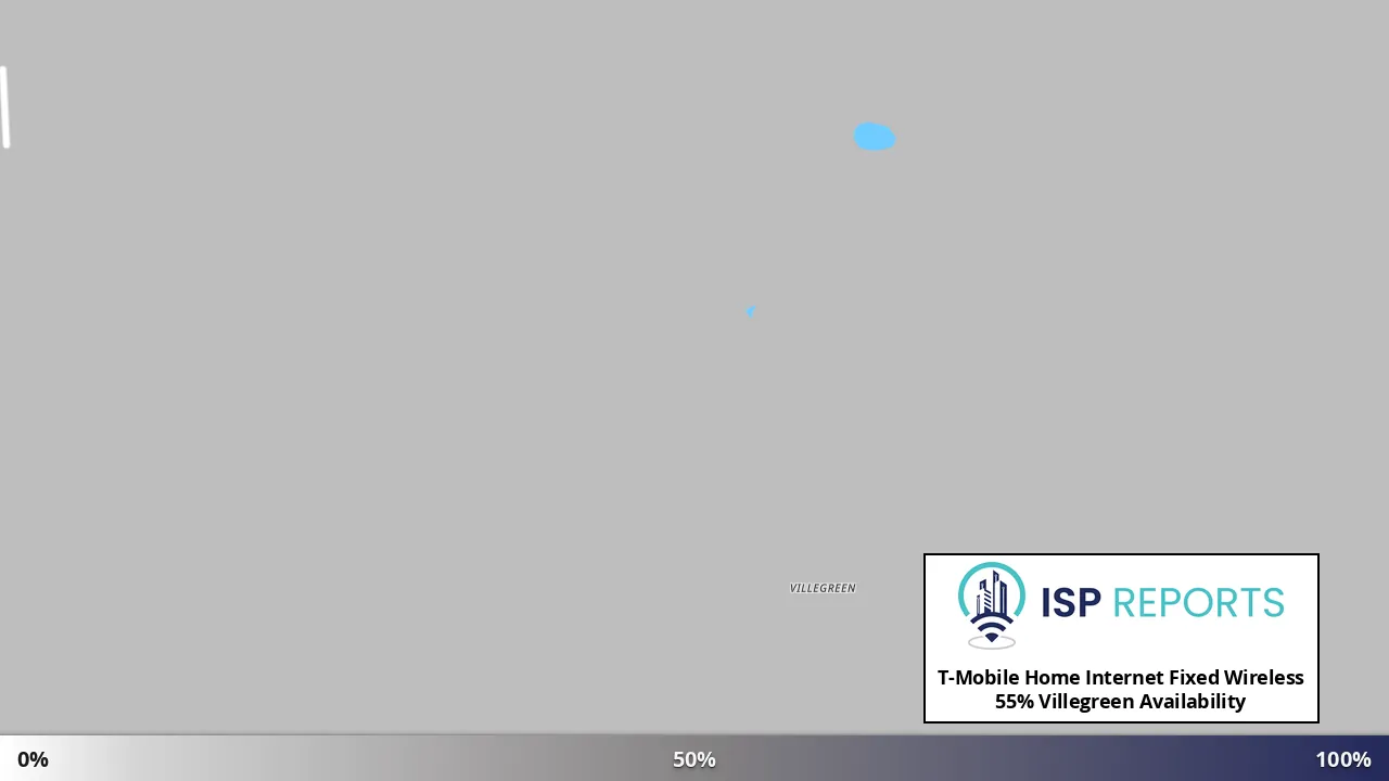 Villegreen, CO map of internet availability