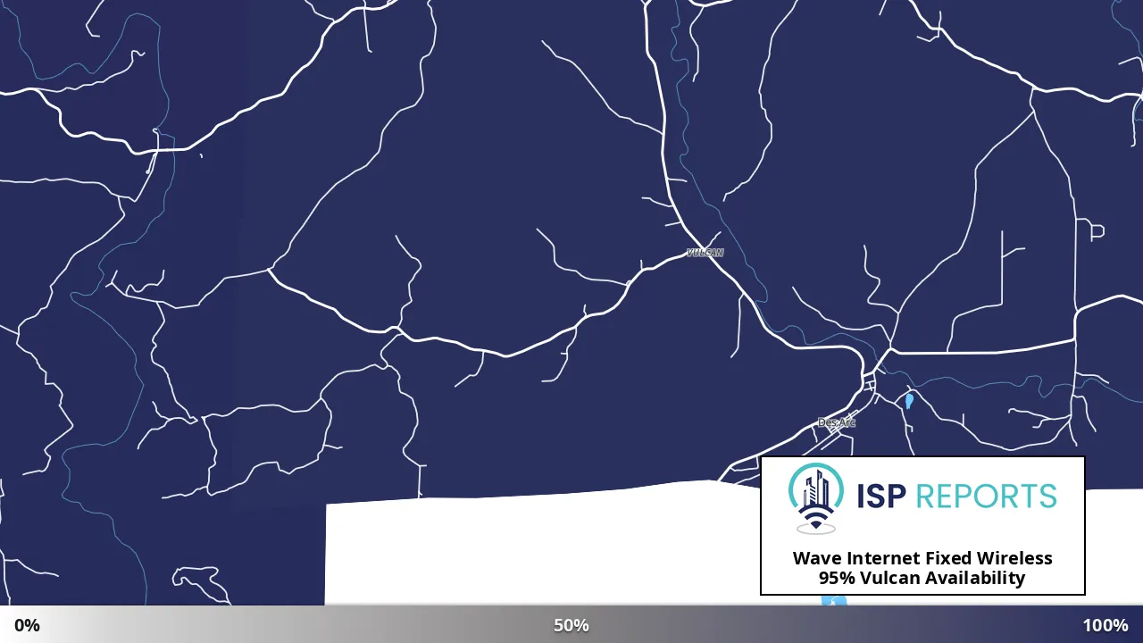 Vulcan, MO map of internet availability