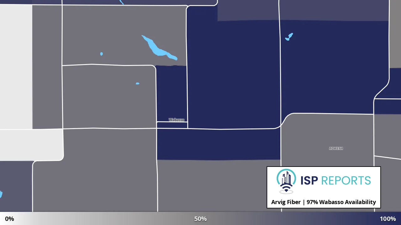 Wabasso, MN map of internet availability