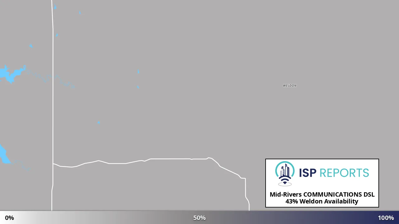 Weldon, MT map of internet availability