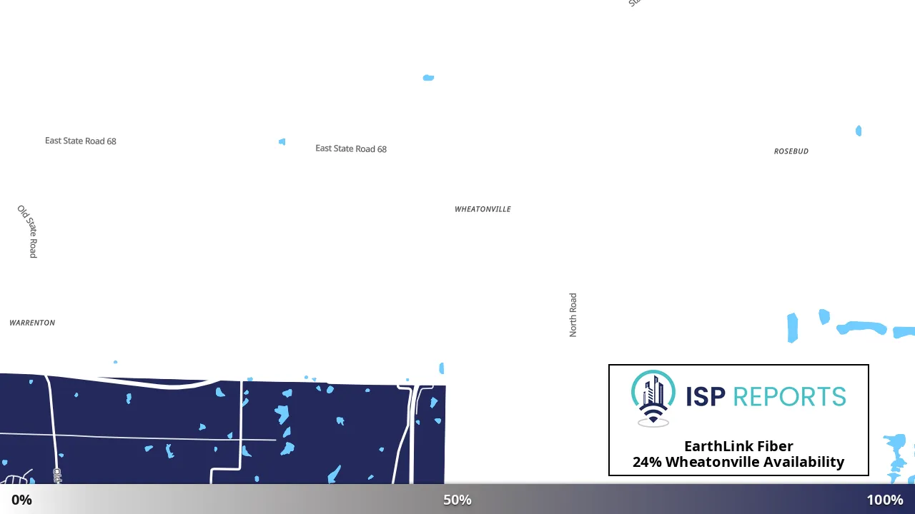 Wheatonville, IN map of internet availability