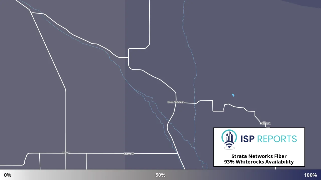 Whiterocks, UT map of internet availability