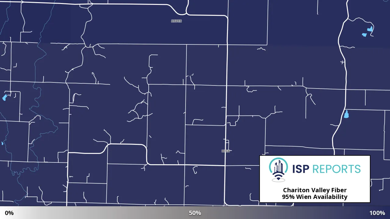 Wien, MO map of internet availability