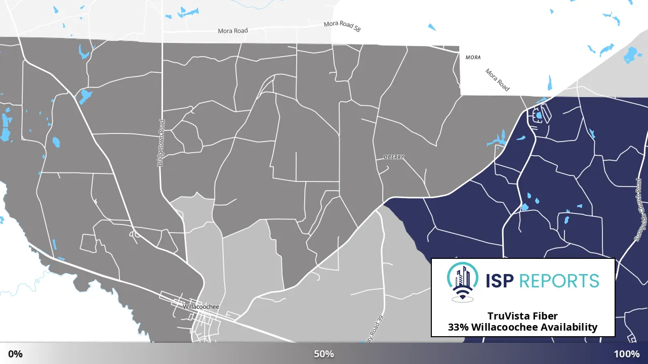 Willacoochee, GA map of internet availability